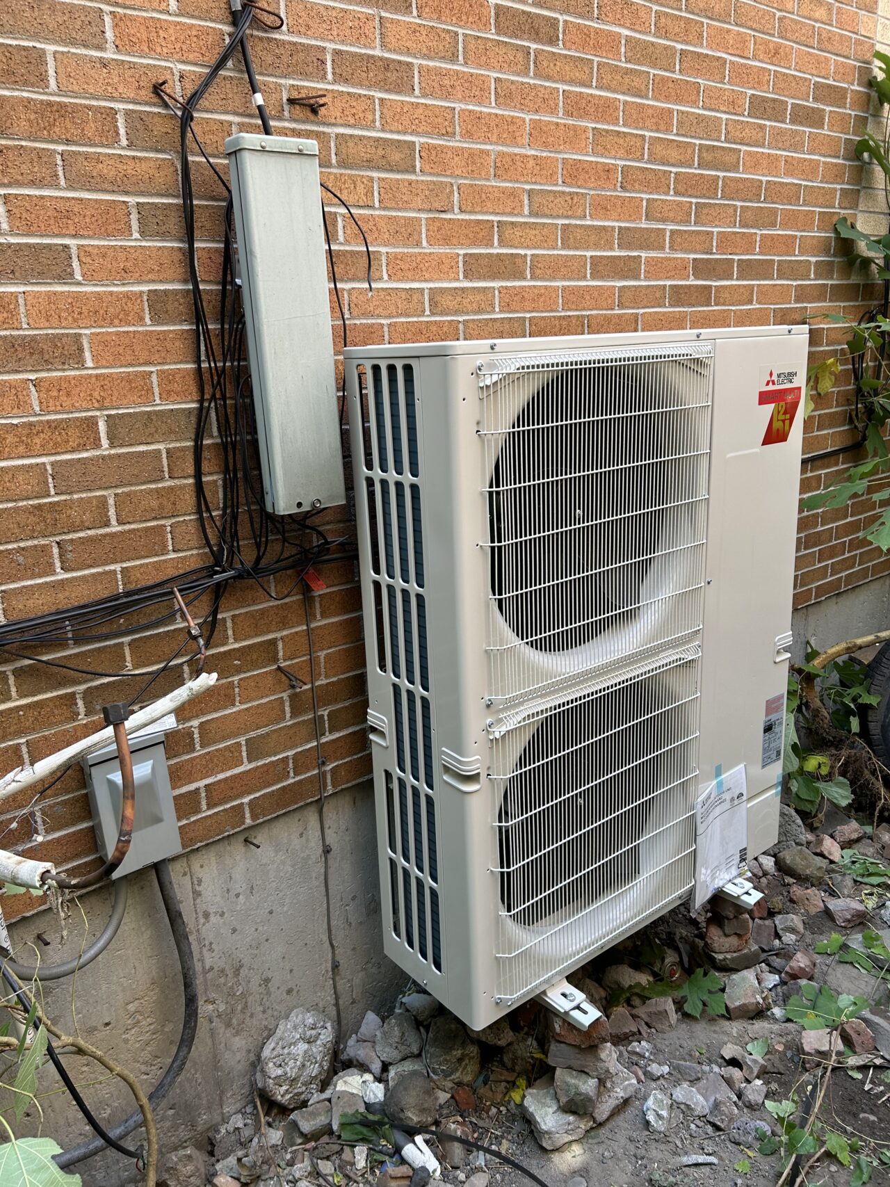 mitsubishi multi zone smart multi hyper heat heat pump install New York